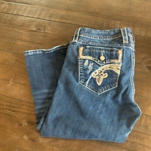 Rock Revival Capri Jeans